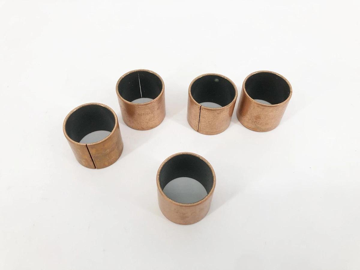 Lot of 5 New Split Bronze Bushings 25x28x25mm - No Box