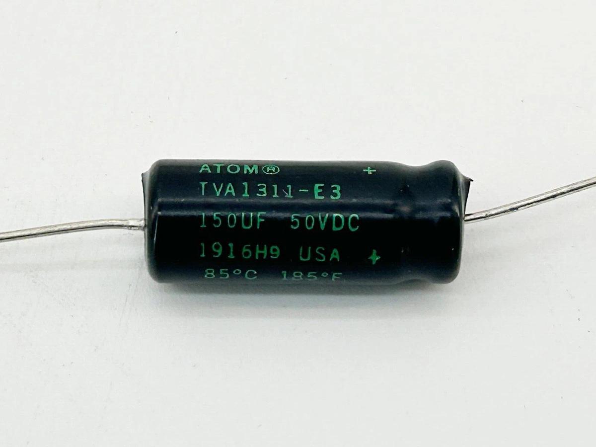 New Lot of 4 Sprague TVA1311-E3 Capacitor 150UF 50V