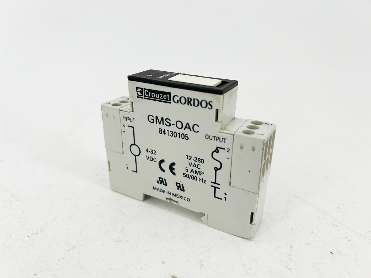 Used Crouzet GMS-OAC Solid State Relay 12-280vac 5aMP 50/60hZ