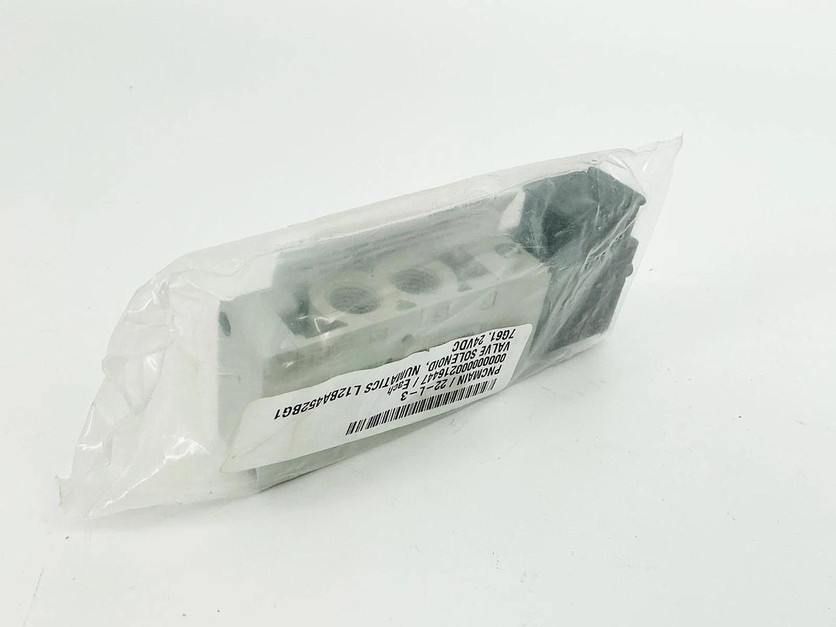 New Numatics L12BA452BG17G61 Solenoid Valve 120PSIG