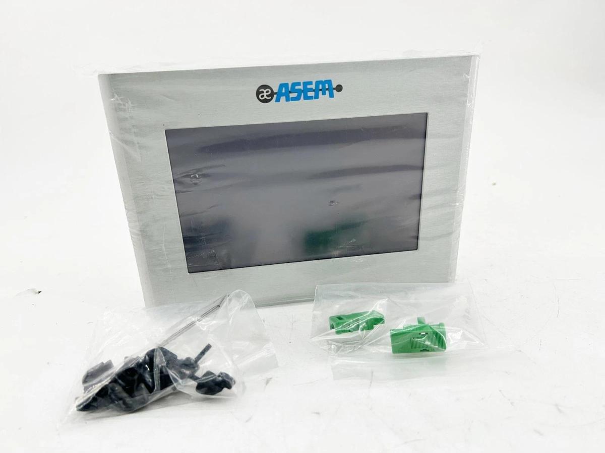 New ASEM Model HMI30-BAS 0AA92071 Operator Interface Display 7" 24V 1A