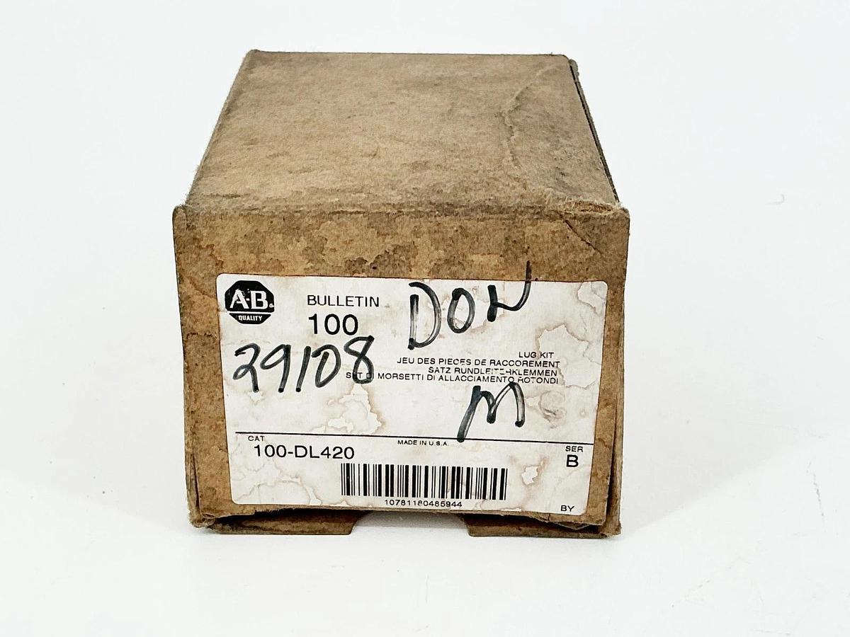 New Allen Bradley 100-DL420 Single Lug Kit