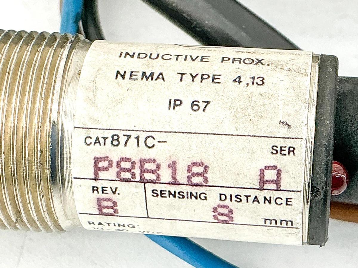 New Allen Bradley 871C-N8B18 Inductive Proximity Sensor 10-30VDC Ser.A - No Box