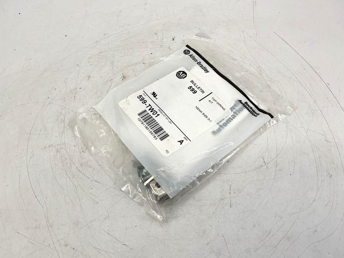 New Allen Bradley 599-TW01 Ser A Top Wiring Kit Nema Size 0-1 599TW01