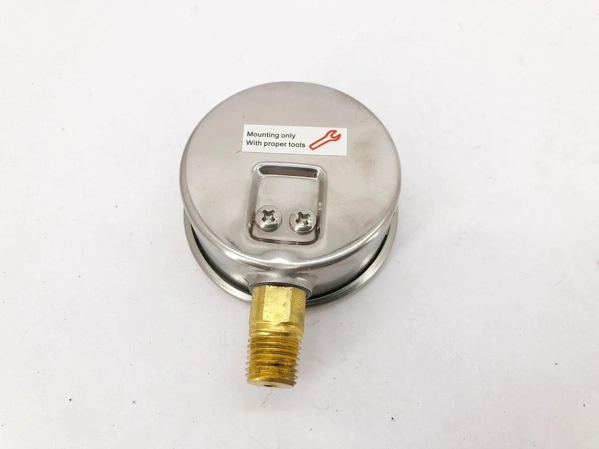 New Trerice D82LFB2502LA090 Gauge D82LFB 2-1/2" 0-30psi 1/4" NPT LM