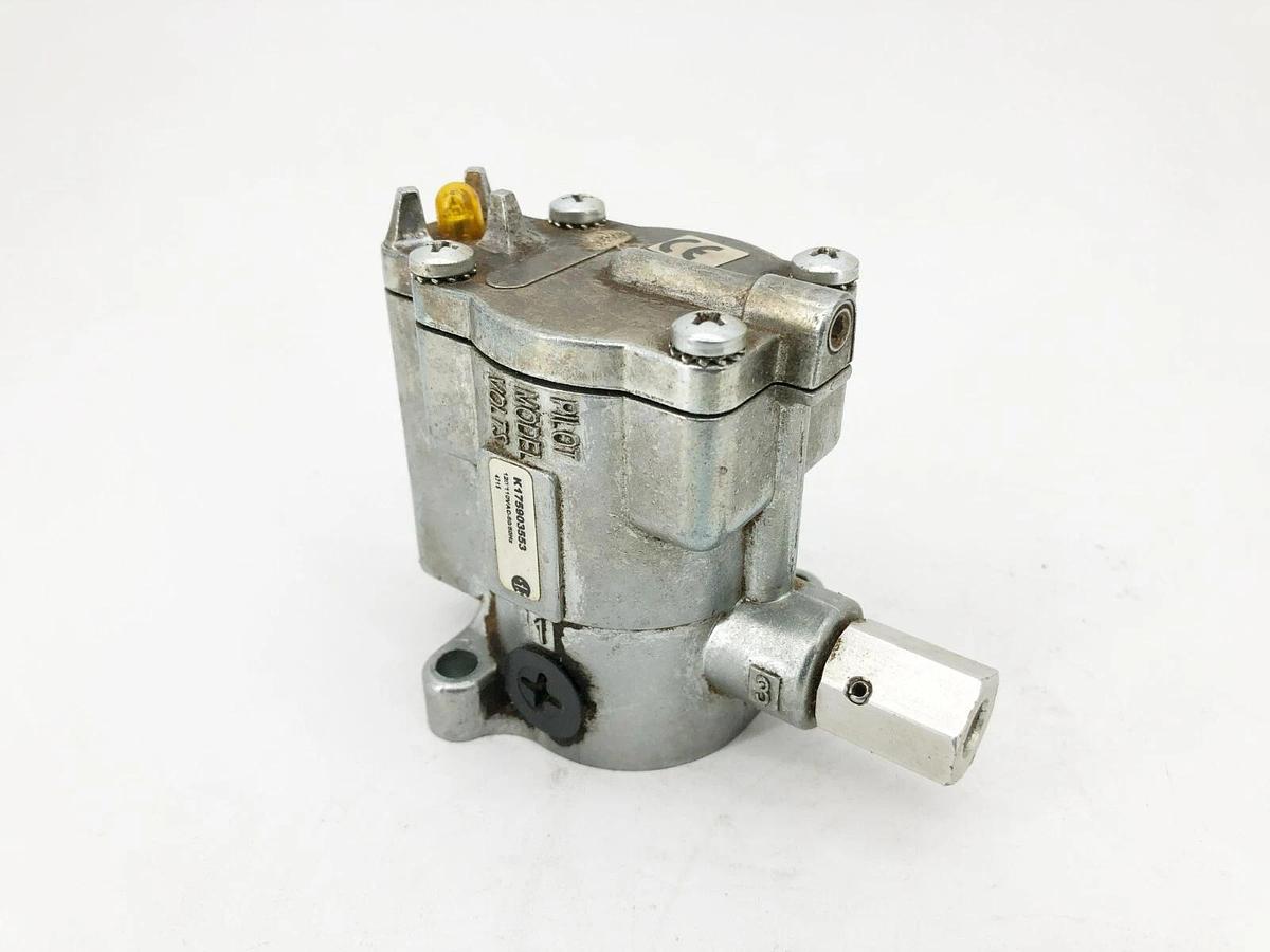 Used Parker K175903553 Pilot Valve 110/120VAC 50/60Hz