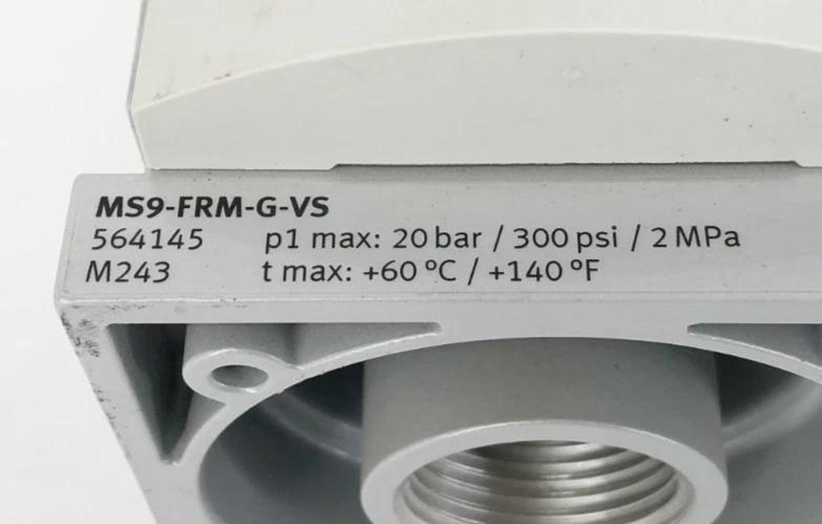 New Festo MS9-FRM-G-VS Branching Module 564145 300psi - No Box
