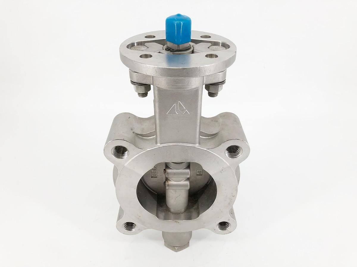 New Delta T 030-851-SSPT-BST Butterfly Valve 3" Stainless Steel - No Box