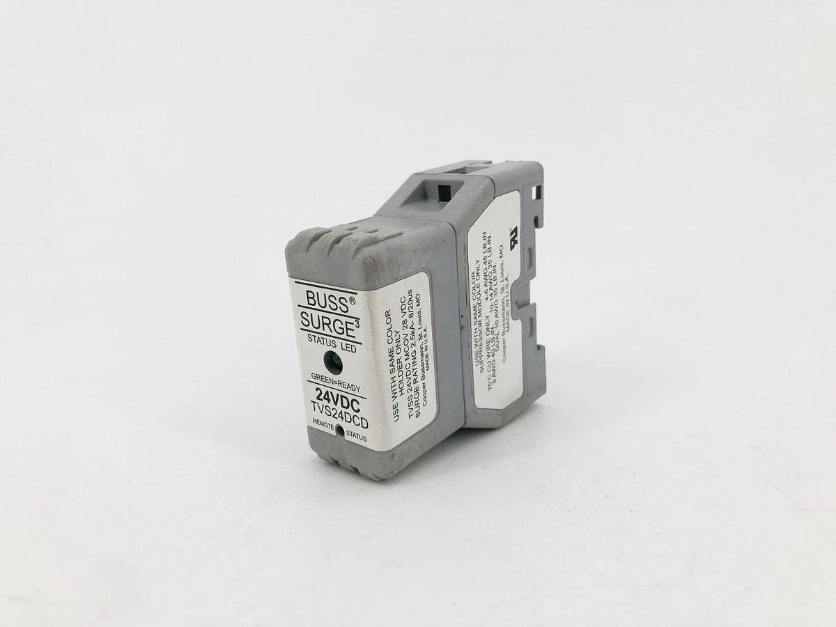 Used Bussmann TVS24DCD Surge Suppressor 24VDC 10AWG
