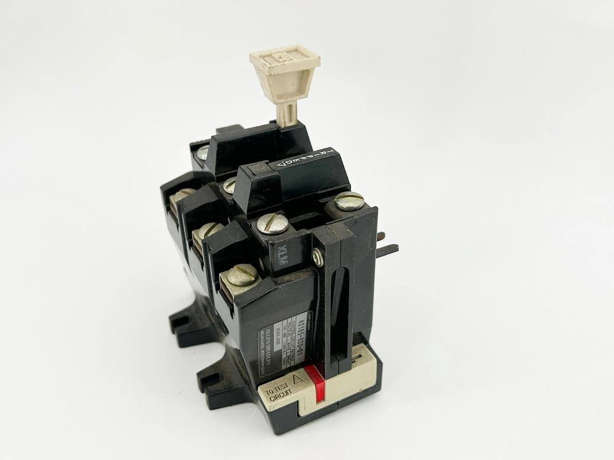 Used Allen Bradley 42185-800-01 Overload Relay 0-1 Starter 3P 600V NEMA A600