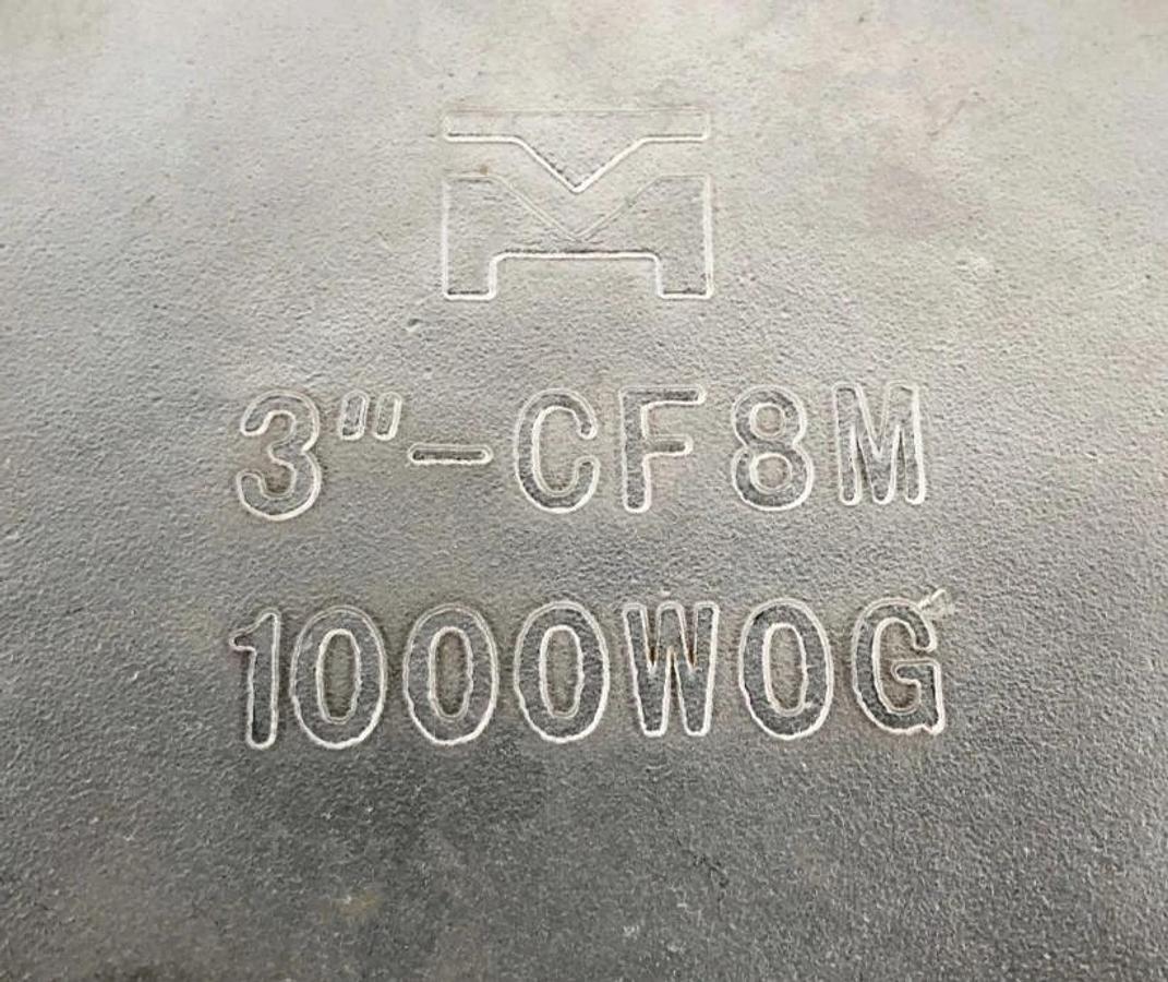 New Haitima 3" CF8M 1000WOG Ball Valve 3-Way Stainless Steel - No Box