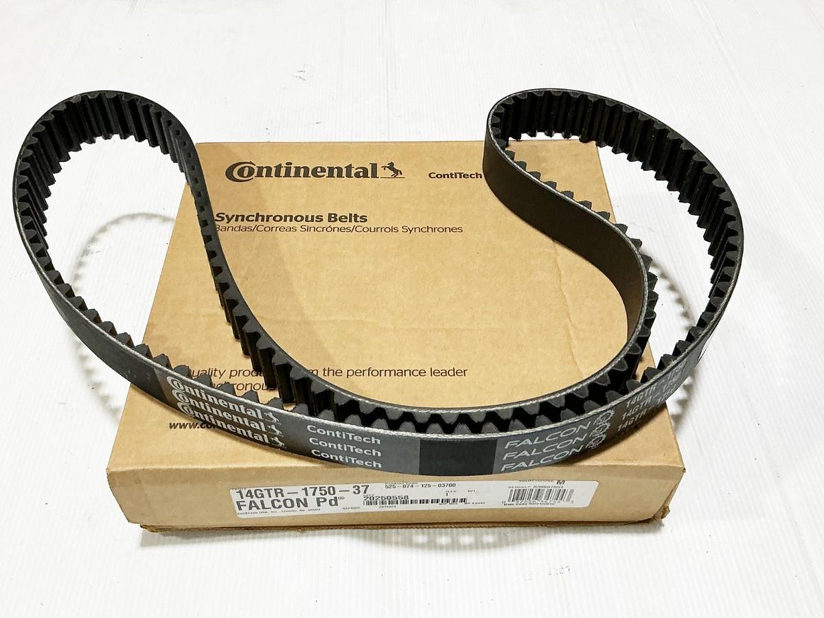 New Continental 14GTR-1750-37 Synchronous Belt 14MM Pitch 125T 1750MM 37MM Width
