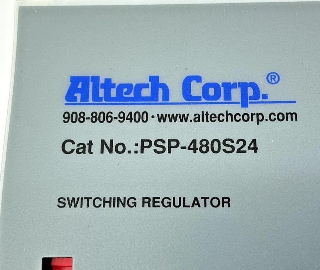 New Altech Corp PSP-480S24 Power Supply Switching Regulator 20A 24V 480W