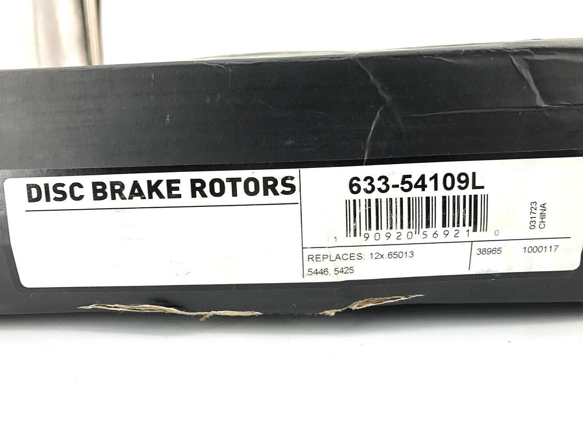 New DFC 633-54109L Front Left Brake Rotor