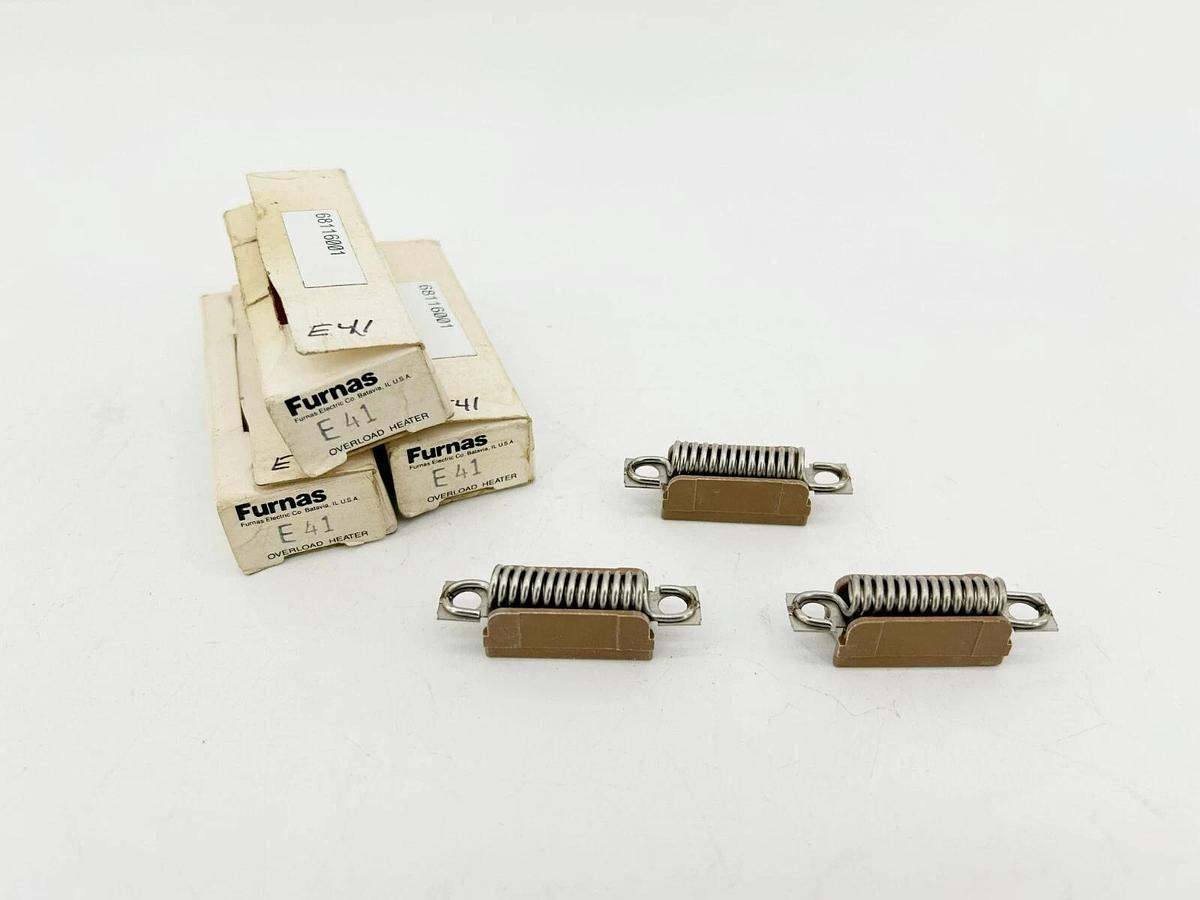 Lot of 3 New Furnas E41 Overload Relay Thermal Units