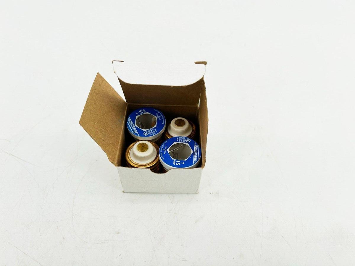 New Bussmann T15 Fuse (4-Pack) Time Delay 14821