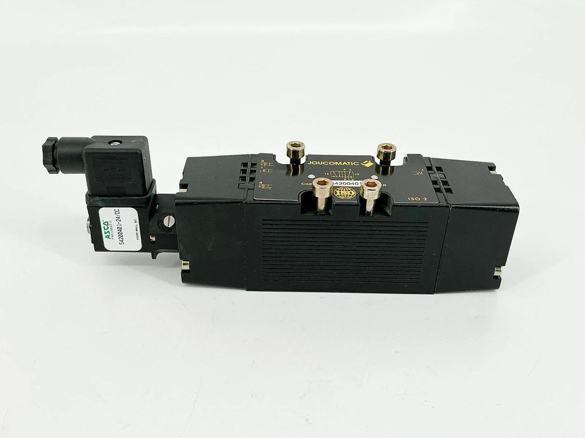 New Asco Joucomatic 54200401 24V Solenoid Valve 24200401-24/DC 2.5W - No Box