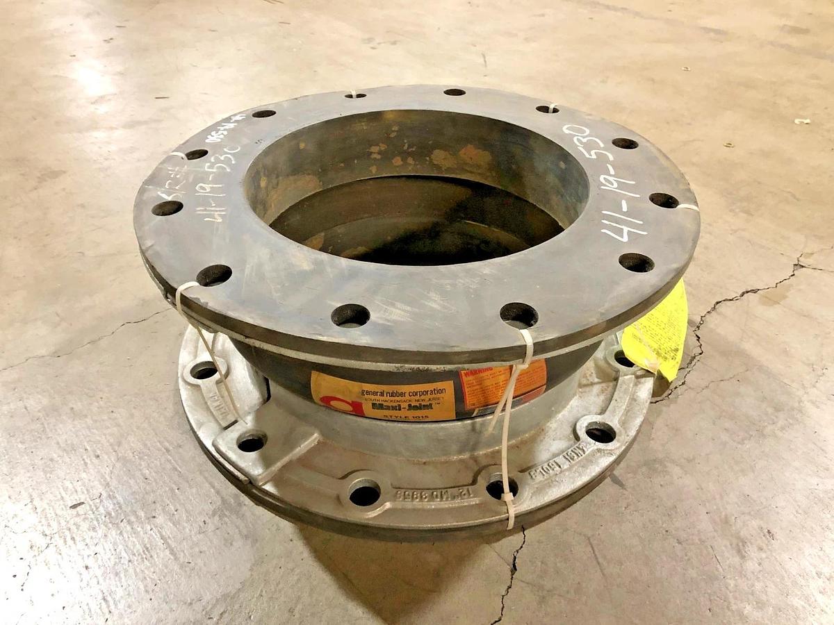 New General Rubber Style 1015 Expansion Joint 12" ID 19" OD x 8" - No Box