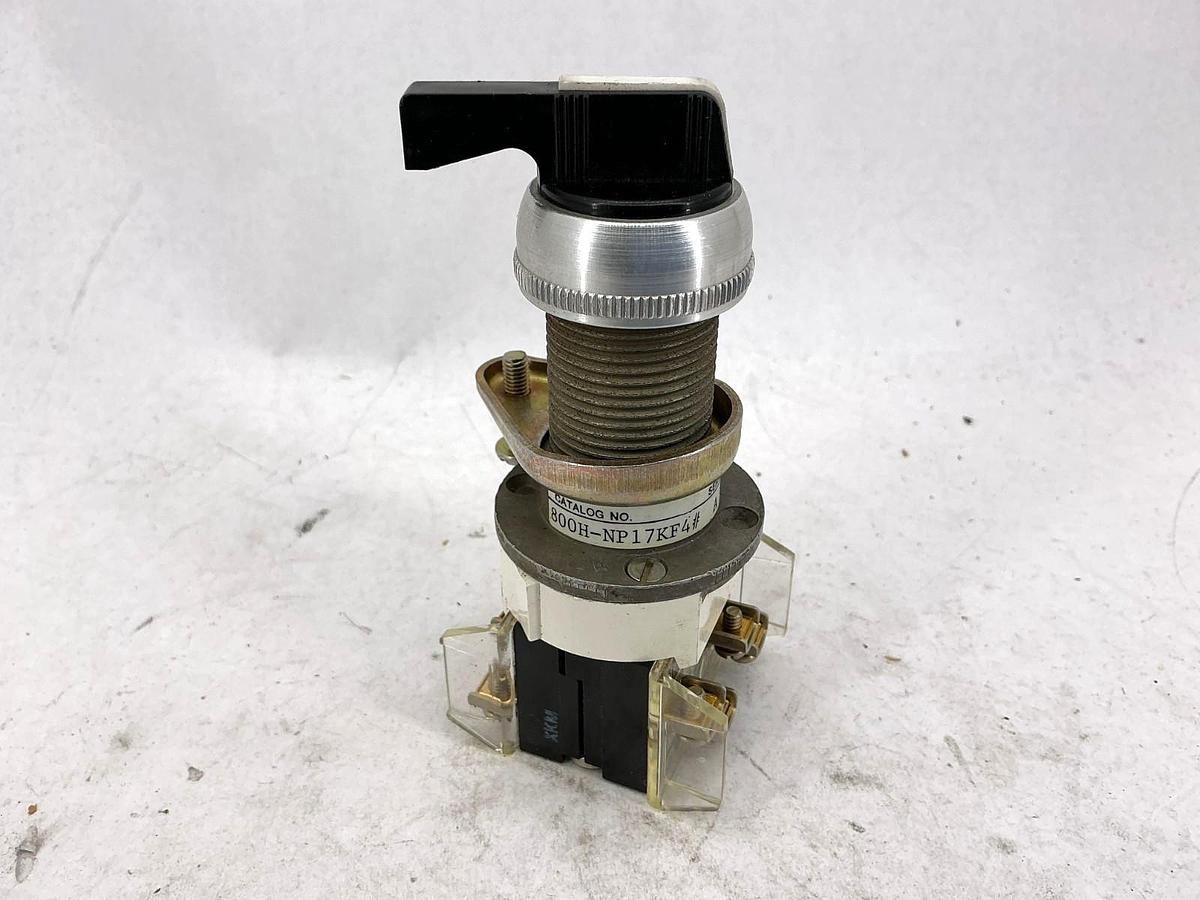 New Allen Bradley 800H-NP17KF4# Ser A Selector Switch 4-Position - No Box