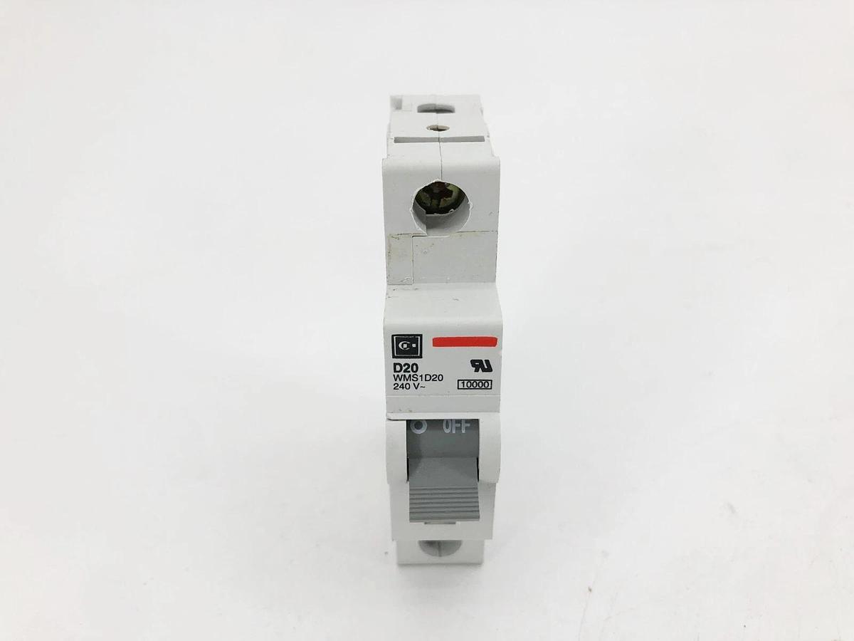 Lot of 2 New Cutler Hammer WMS1D20 Circuit Breakers 20A 240V 1P - No Box