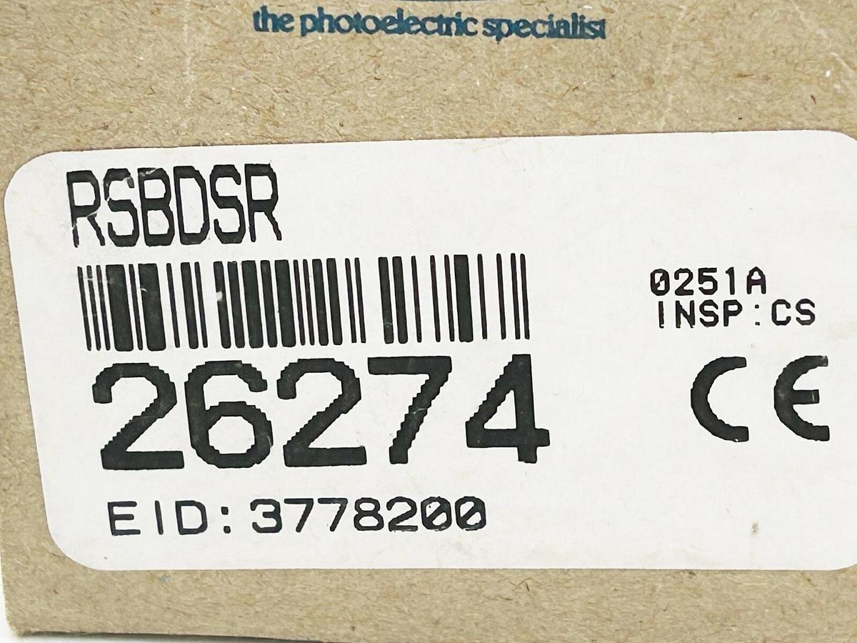 New Banner Engineering RSBDSR Photoelectric Sensor Maxi-Beam 26274