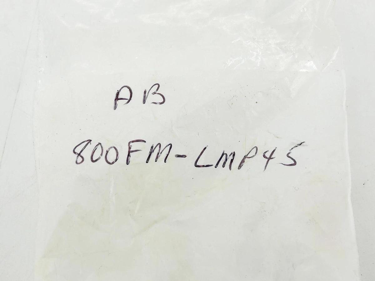 New Allen Bradley 800FM-LMP45 2 Position Push/Pull Button Illuminated Yellow