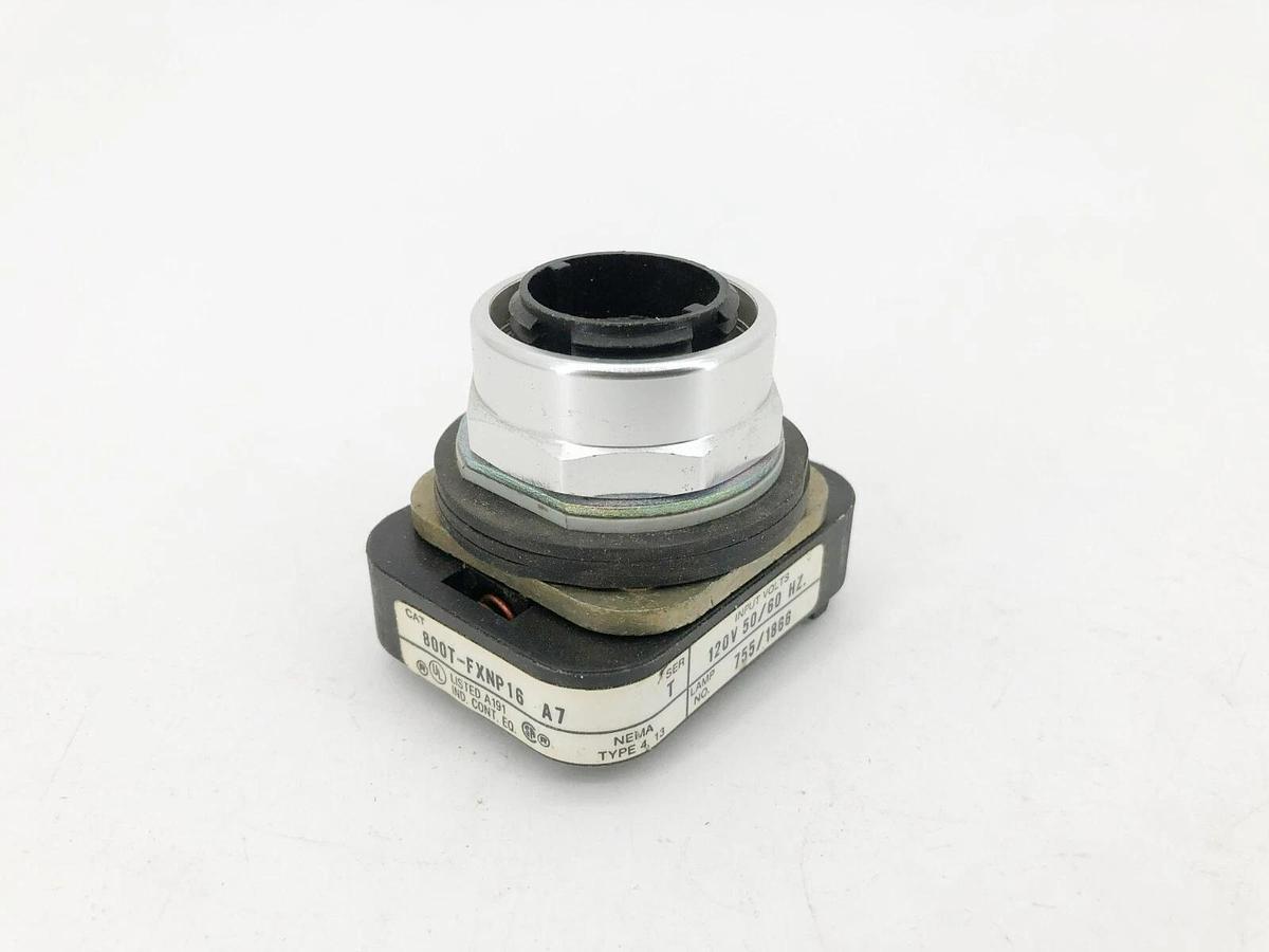 New Allen Bradley 800T-FXNP16 A7 Pushbutton Momentary 120VAC - No Bulb