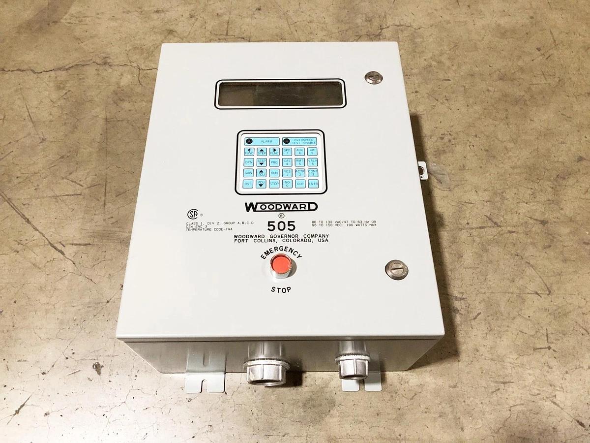 New Woodward 8238-007 Model 505 Steam Turbine Governor Control Module