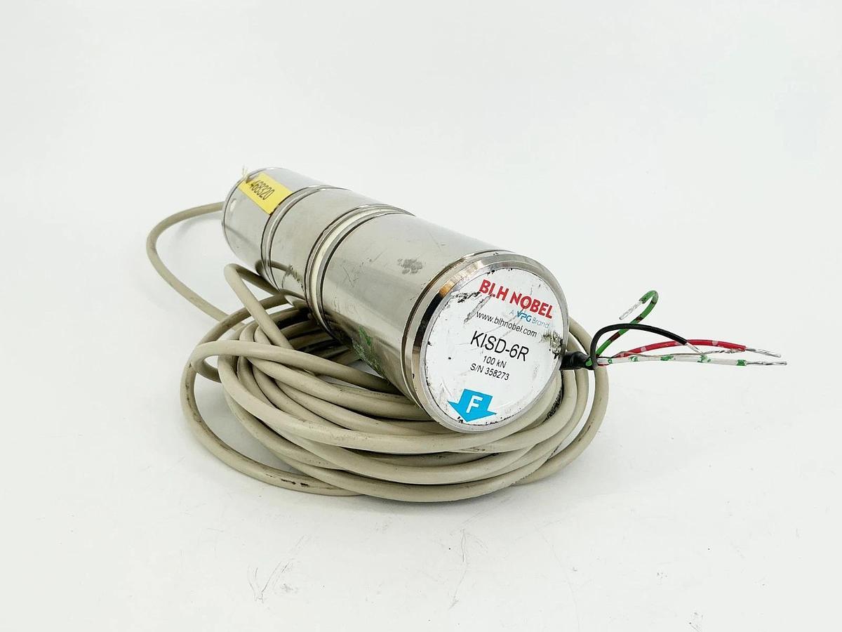 Used BLH Nobel KISD-6R Load Cell 100kN 5 Wire - No Box