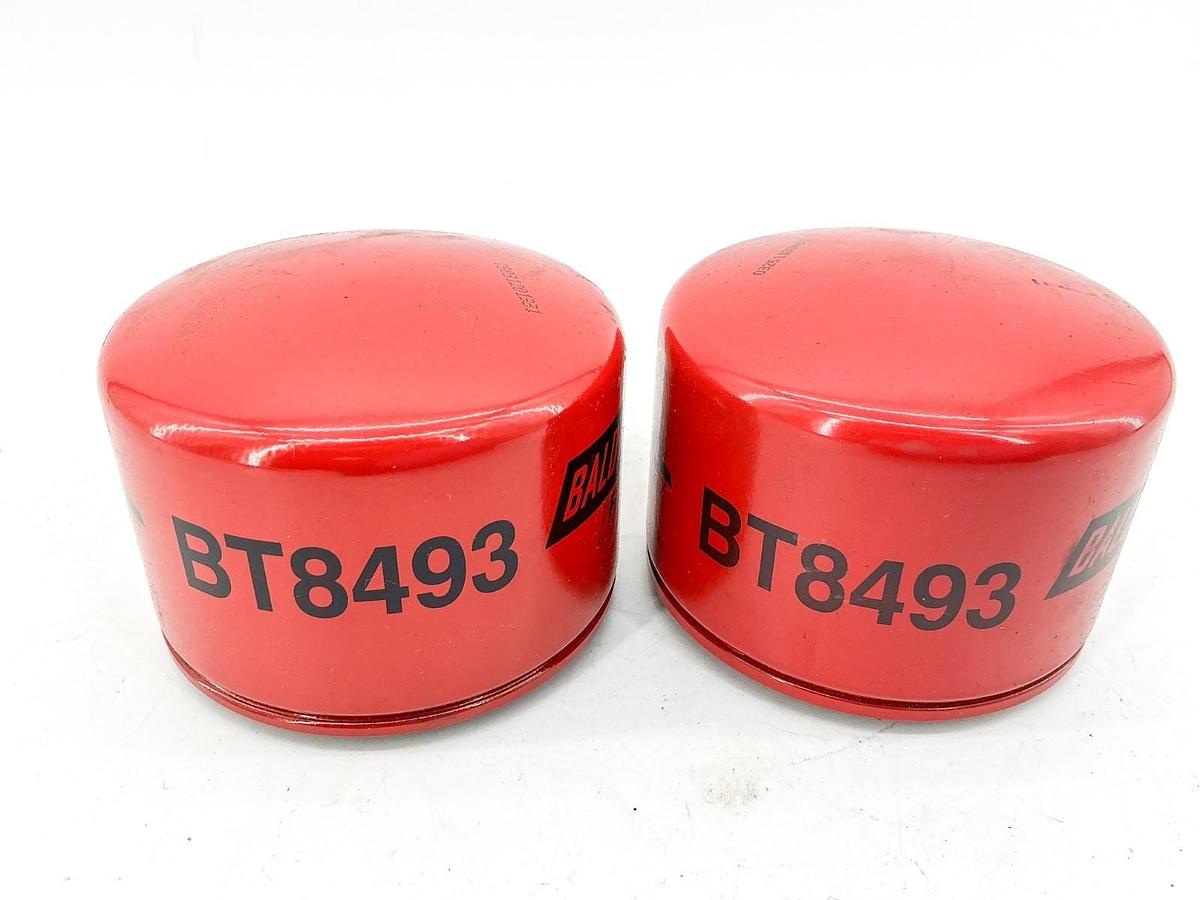 New Lot of 2 Baldwin Filters BT8493 Spin On Hydraulic Filter 27 Micron 3/4-16