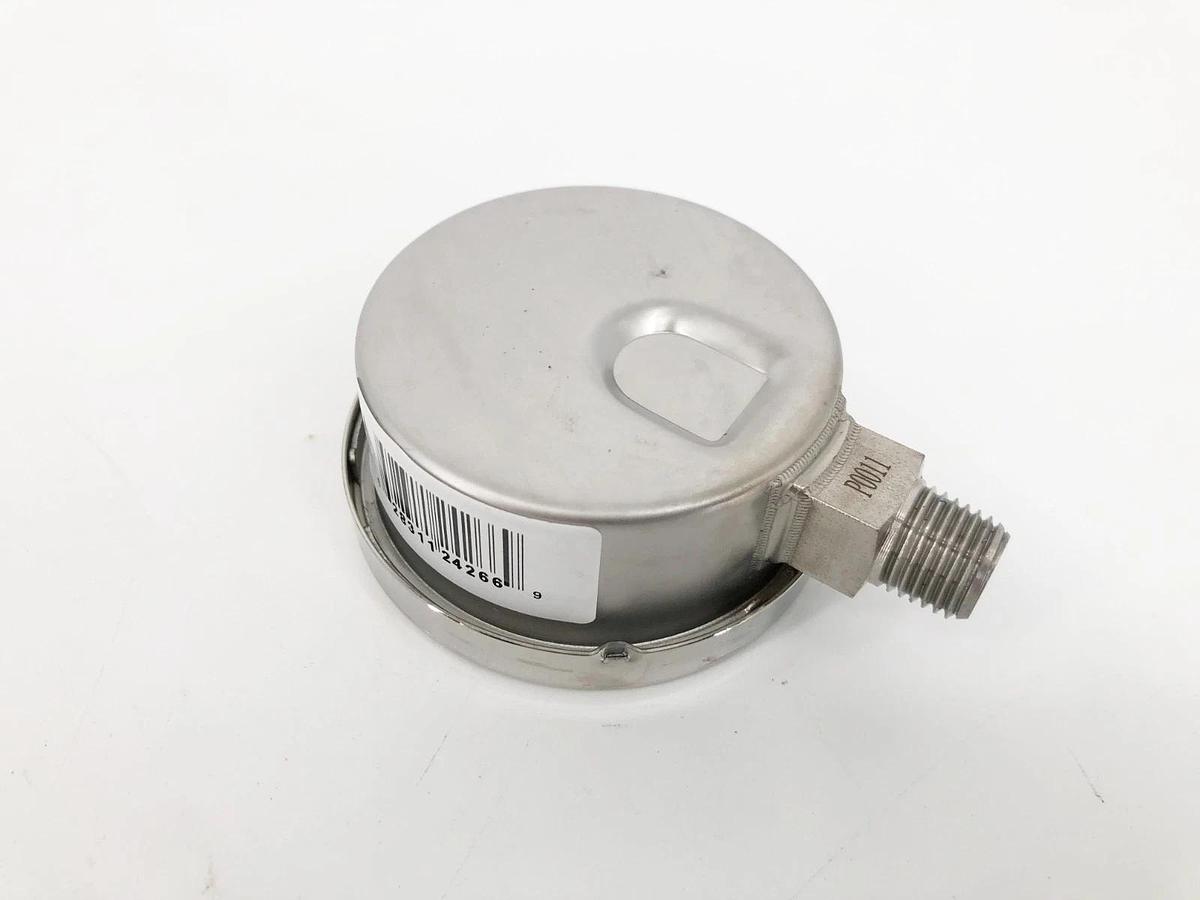 New Winters PFP880 Pressure Gauge SS 2.5" 0-400psi Lower Mount
