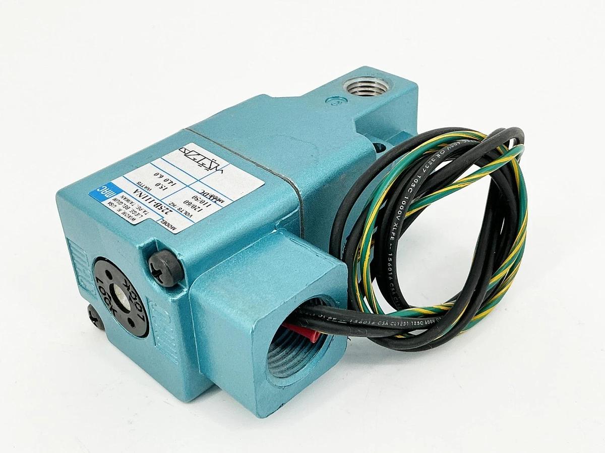 New MAC Valves 225B-111NA Solenoid Valve 110/120V 50/60Hz 15W