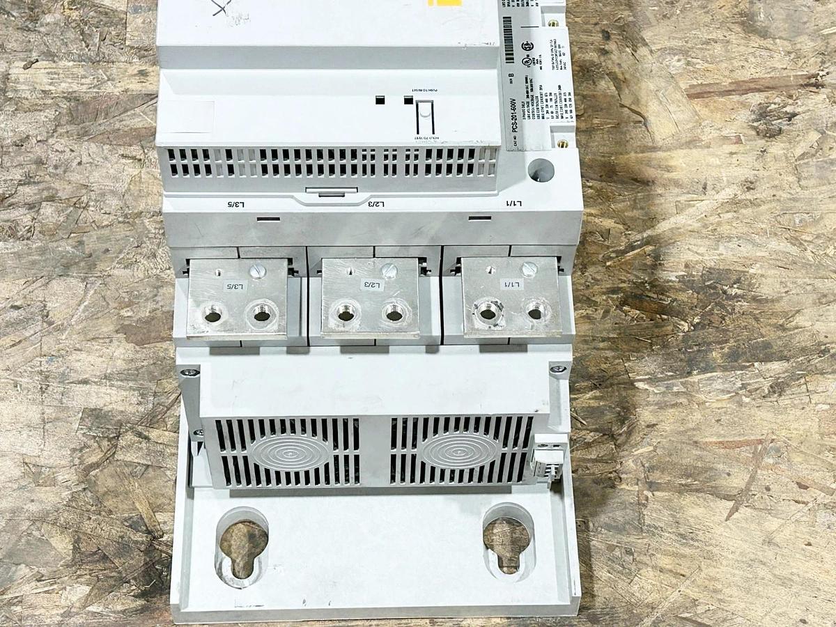 Used Sprecher + Schuh PCS-201-600V Softstarter Intelligent Controller 201A 600V