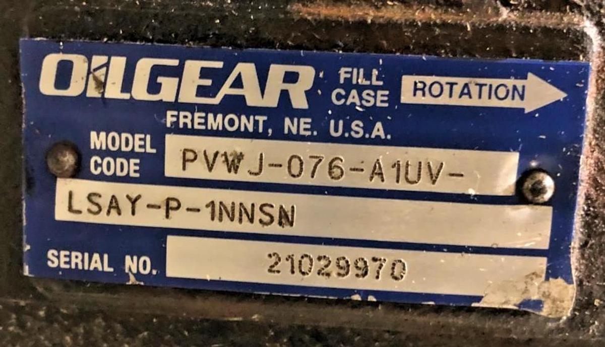 New Oilgear PVWJ-076-A1UV-LSAY-P-1NNSN Hydraulic Pump 1-1/4" Shaft
