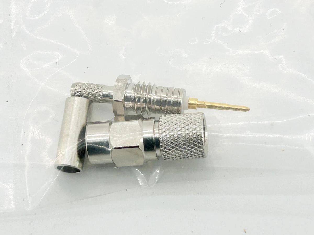 New Lot of 12 Centric RF CX1032 10-32 Male Straight Crimp Connector For RG316