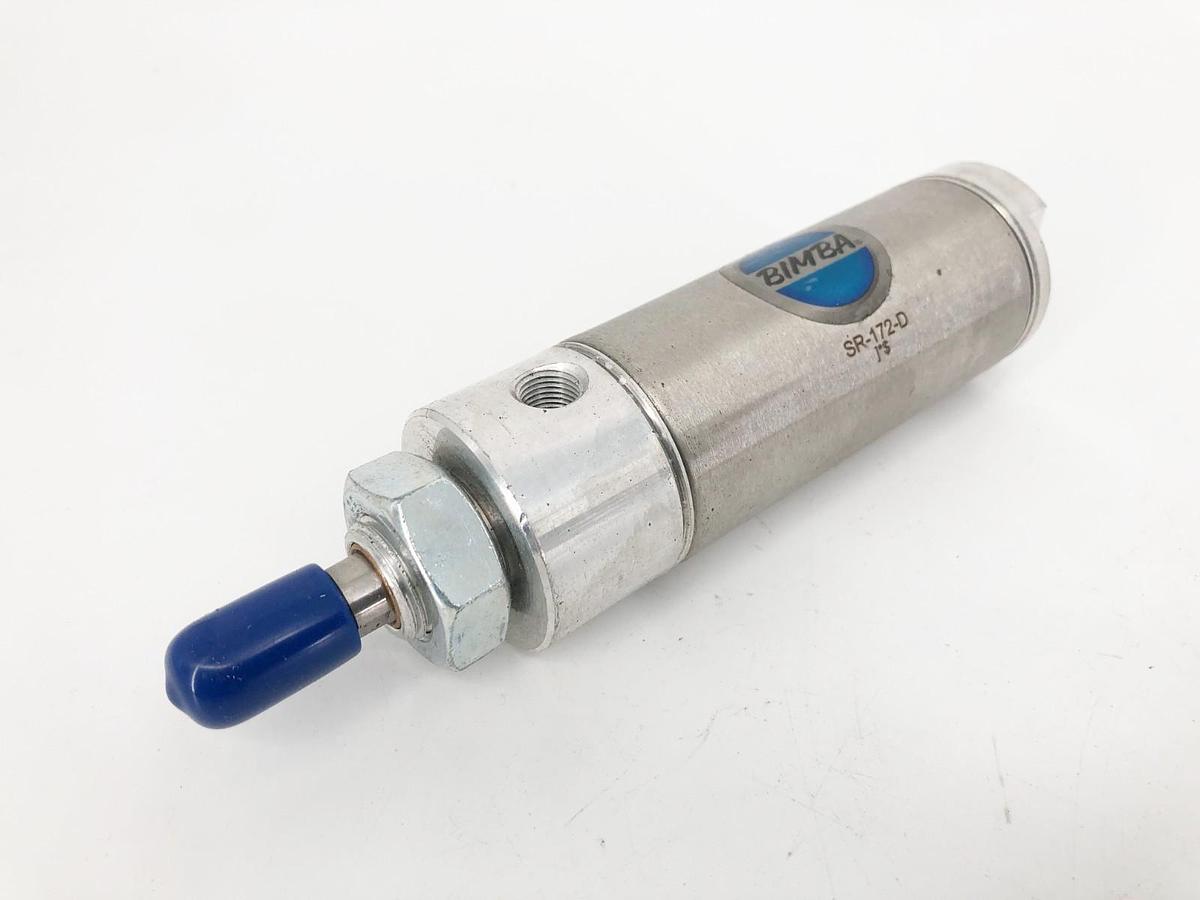 New Bimba SR-127-D Pneumatic Cylinder 1-1/4" Bore 7" Stroke - No Box