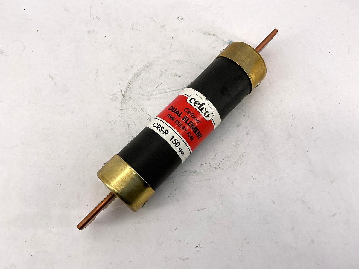 New Cefco CRS-R-150 Cefcon Time Delay Current Limiting Class RK-5 Fuse 150A 600V