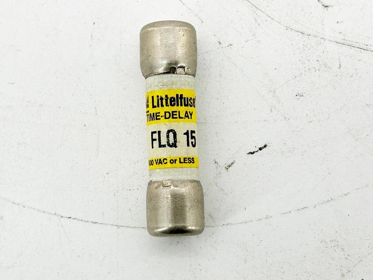 New Lot of 6 Bussmann and Littelfuse 1-15A Fuse 250V