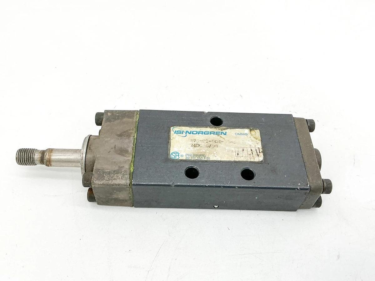 Used Norgren 375-02-004-33-5 Solenoid Valve 24VDC