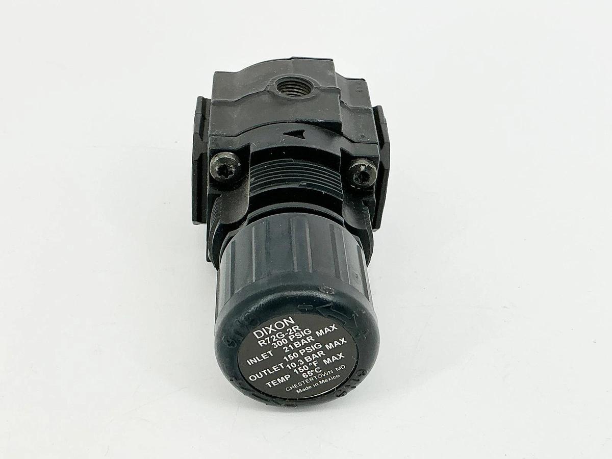 New Dixon R72G-2R Regulator W/Gauge 300PSIG 21Bar - No Box