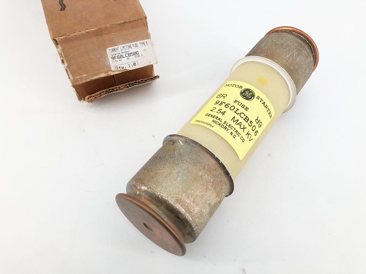 New GE General Electric 9F60LCB506 Fuse 2.54KV 170A 6R Curve 60Hz Size D