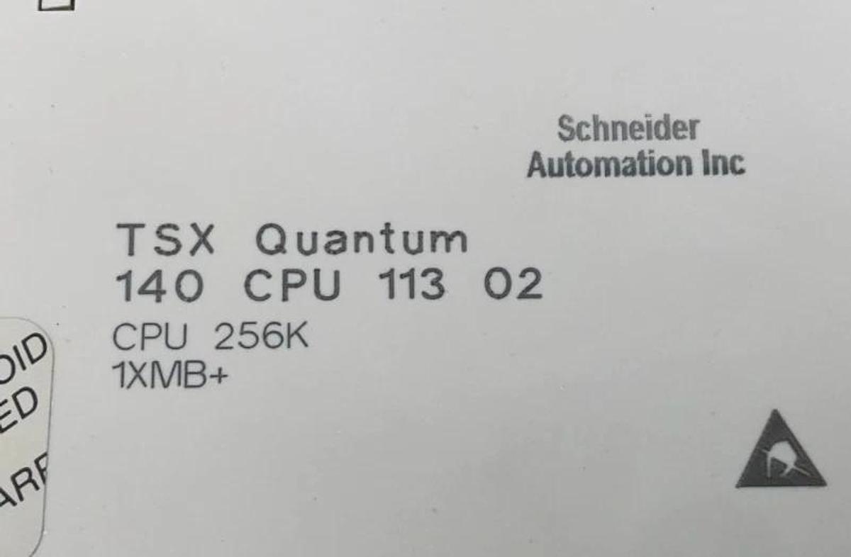 New Schneider Automation 140CPU11302 Modicon Controller Board CPU 256K 1XMB+