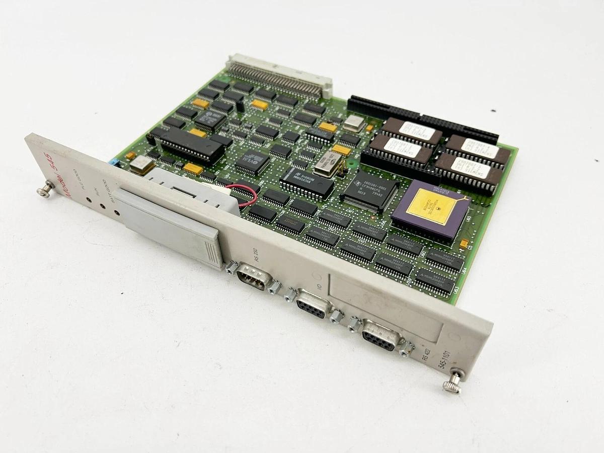Used Siemens 545-1101 CPU Module Word Memory PID 2 Communication Ports