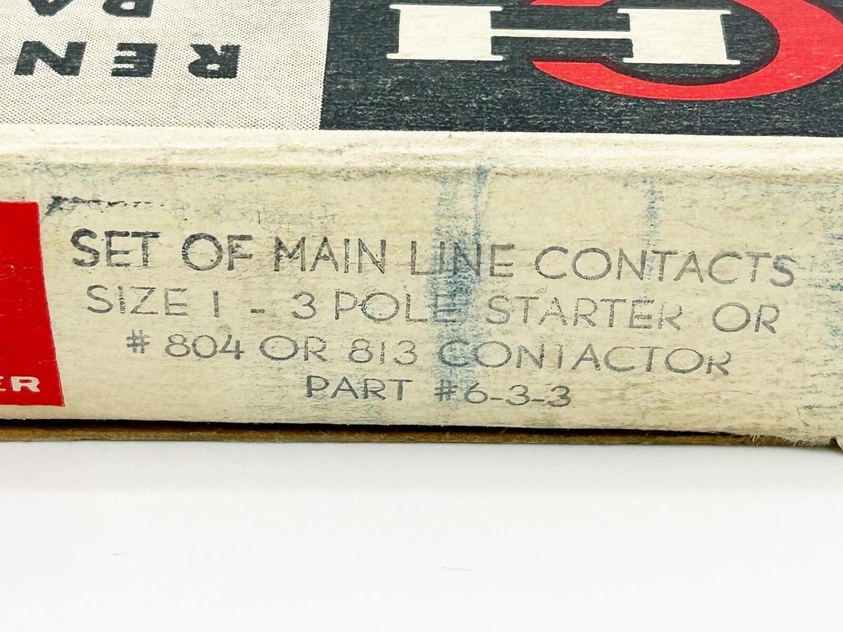 New Cutler Hammer 6-3-3 Contact Kit 3 Pole Size 1