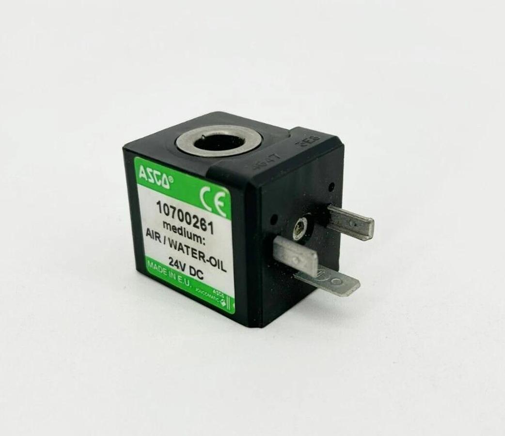 New Asco 10700261 Pilot Solenoid Valve Coil Only 24VDC 48VAC