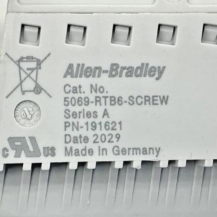 New Allen Bradley 5069-RTB6-SCREW Ser A Removable Terminal Block 6-Screw No Box