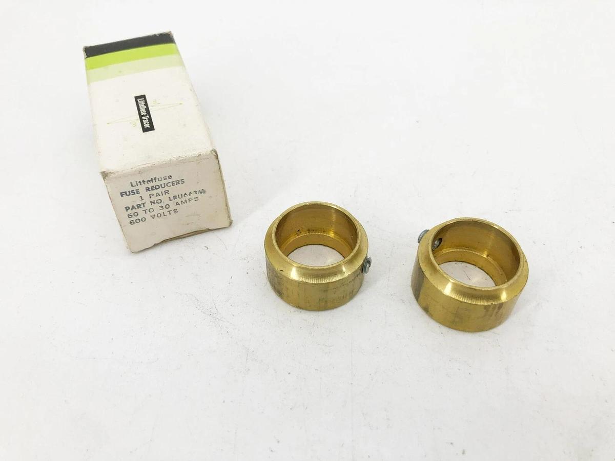 New Littelfuse LRU663M Fuse Reducer Pair 60-30A 600V