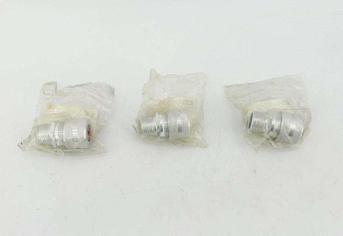 Lot of 3 New Hubbell SHC1021 Liquid Tight Connectors 1/2" Aluminum