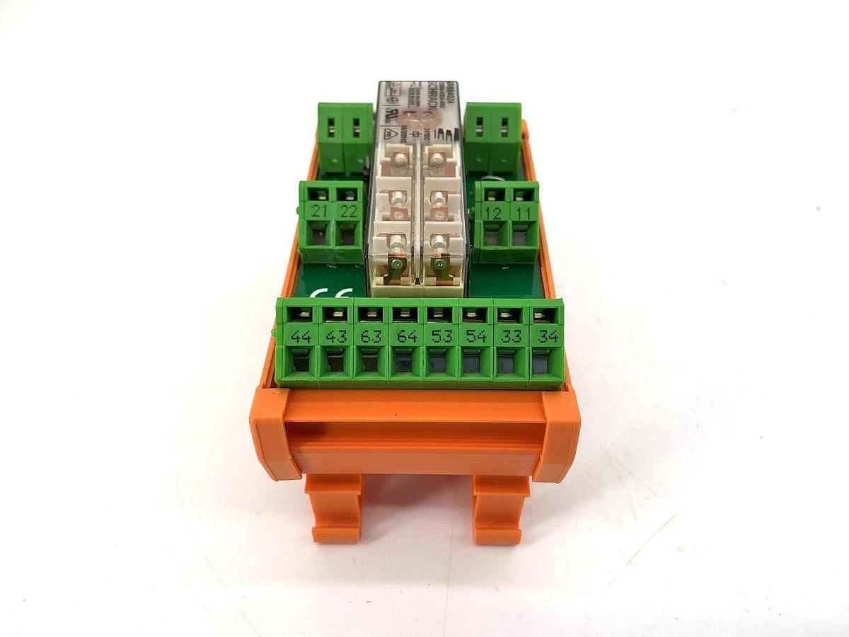 New Schrack SR6ZB024 Safety Relay DIN Rail 8A 250VAC 24VDC - No Box