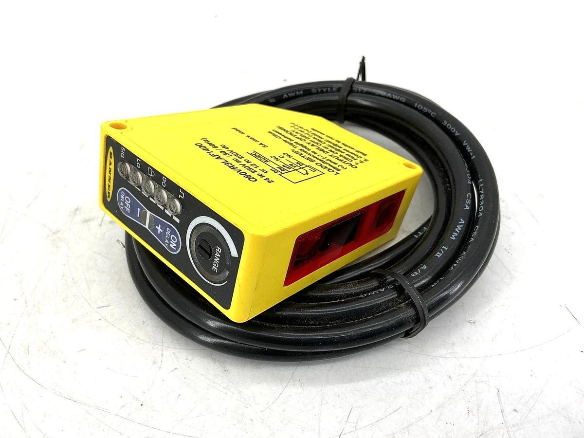 New Banner Engineering Q60VR3LAF1400 Photoelectric Switch 5A 250VAC 71635 No Box